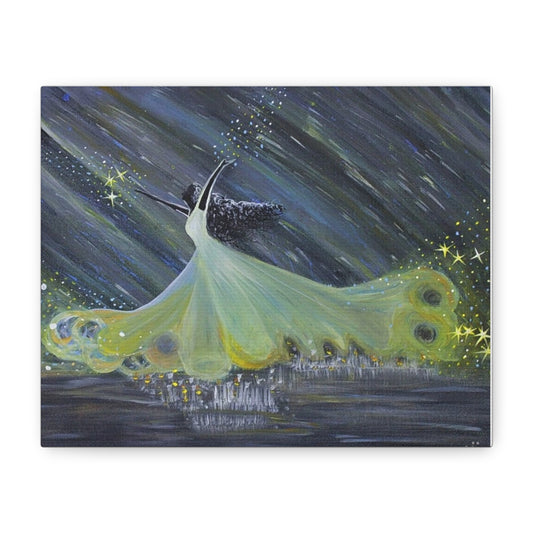 Elegant Dance Canvas Art Print - 1.25" Stretched Wall Décor