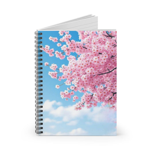 Blossom Dreams Spiral Notebook - Ruled Line for Creative Minds