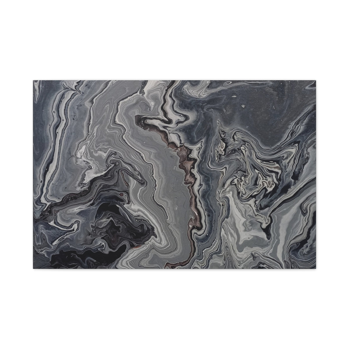 Modern Abstract Canvas Art - Stretched Matte 1.25"