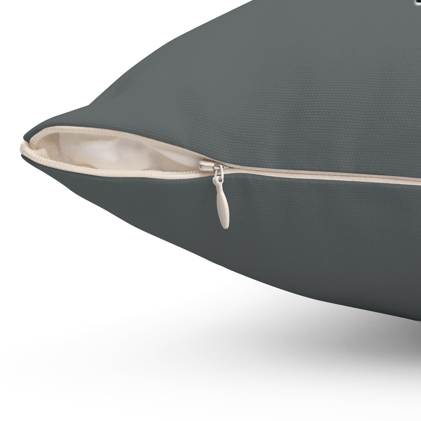 "Believe" Christian design - Spun Polyester Square Pillow