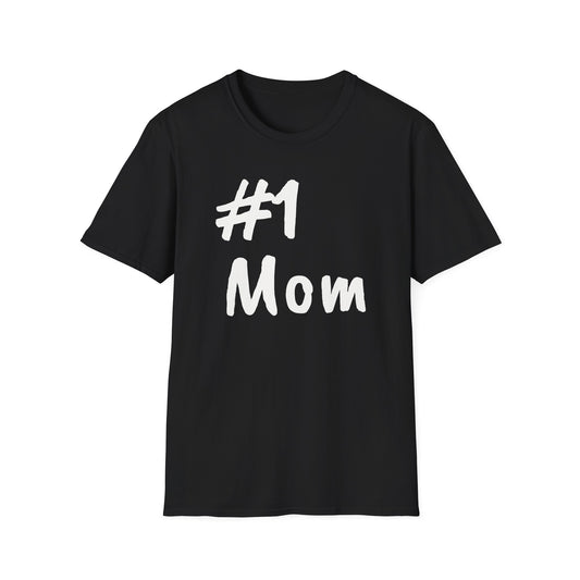#1 Mom Unisex Softstyle 'Especially for Mom' Cozy T-shirt