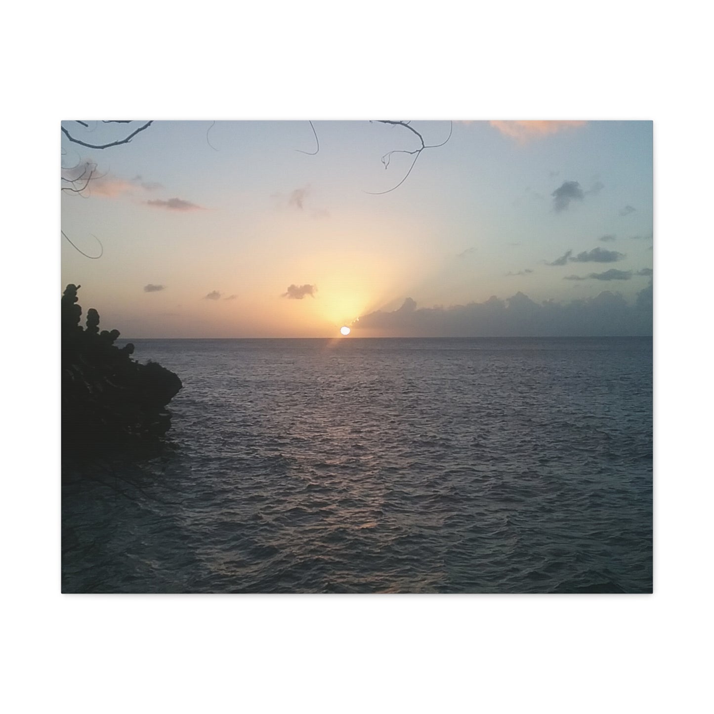 Sunset Canvas Art - 1.25" Stretched Matte Wall Decor for Home & Office