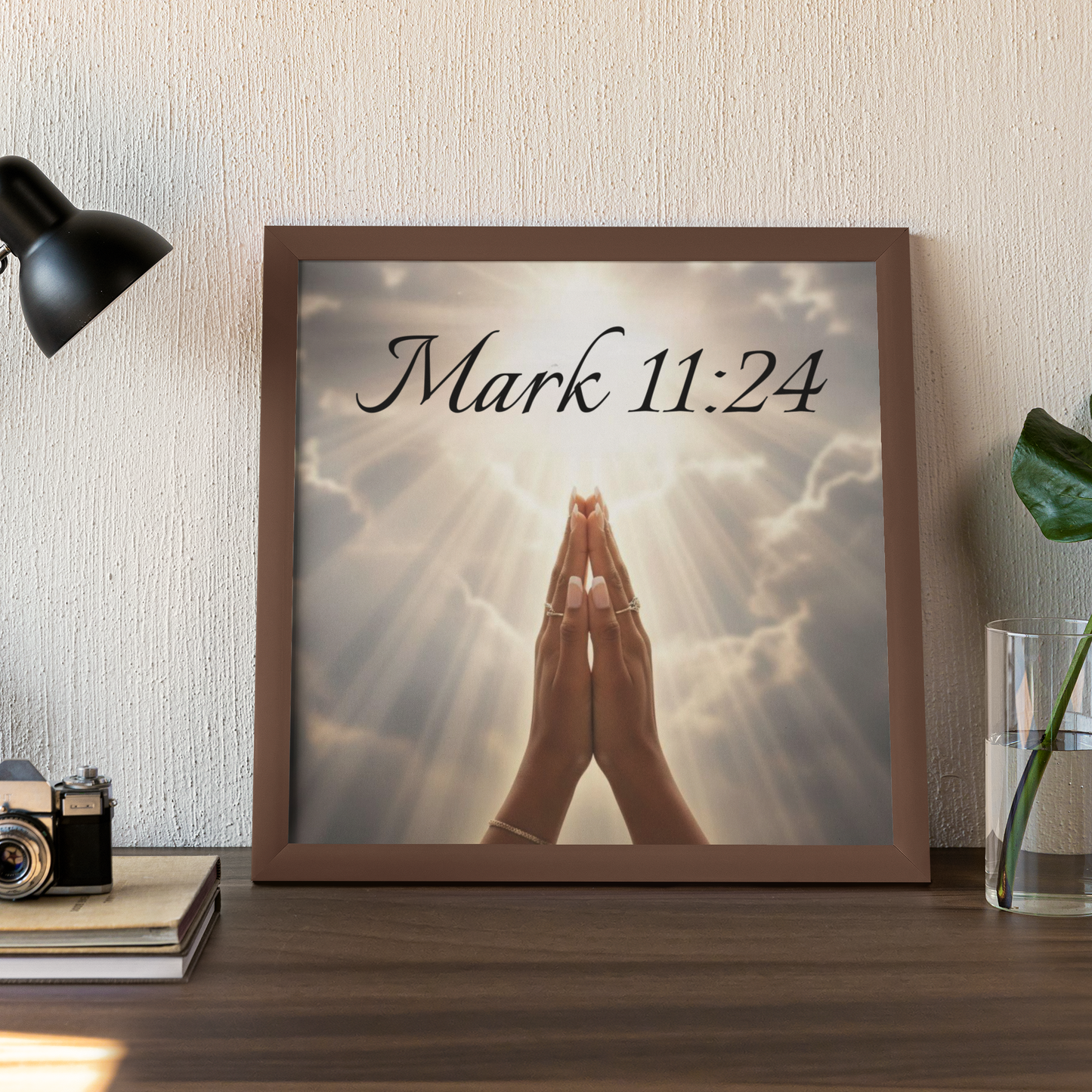 Inspirational Wall Art, Faith Decor, Religious Home Decor, Motivational Artwork, Bible Verse Wall Art