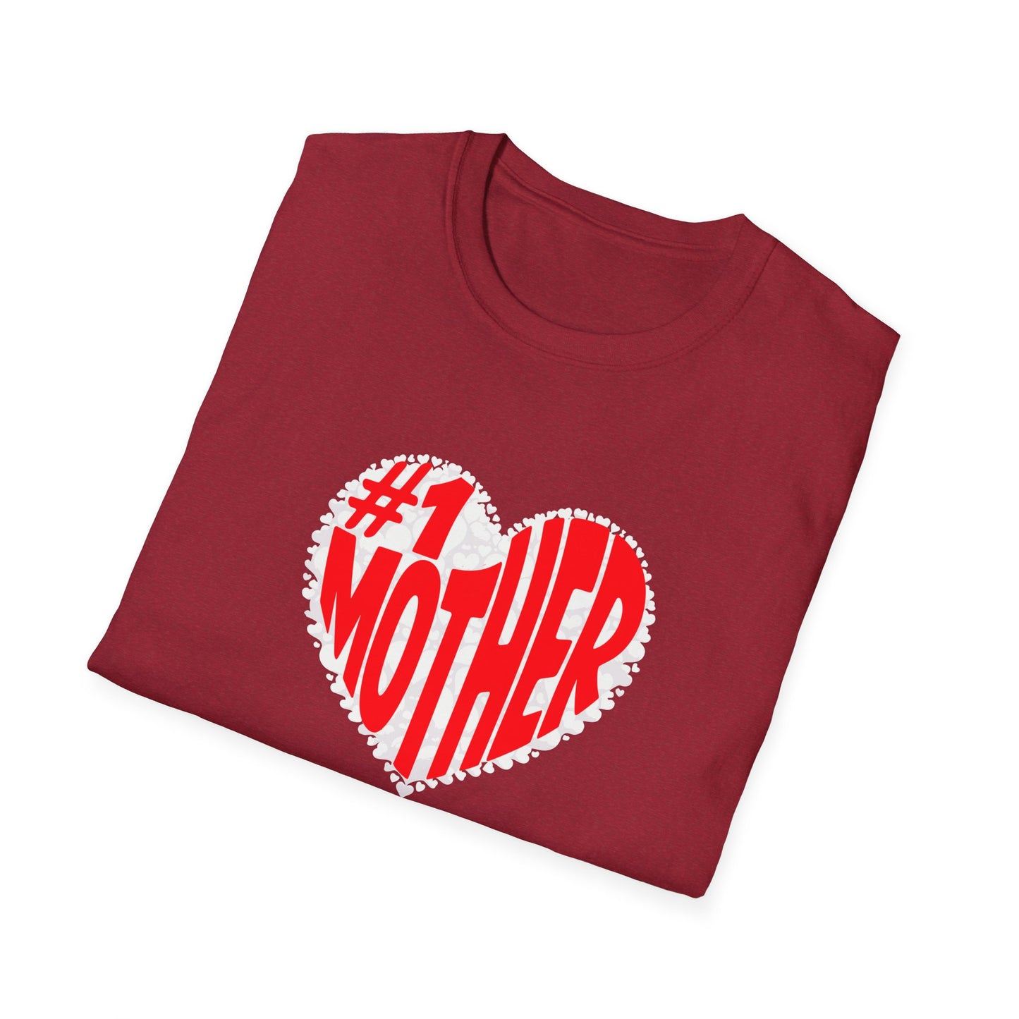 #1 Mother Unisex Softstyle T-Shirt - Perfect Gift for Moms