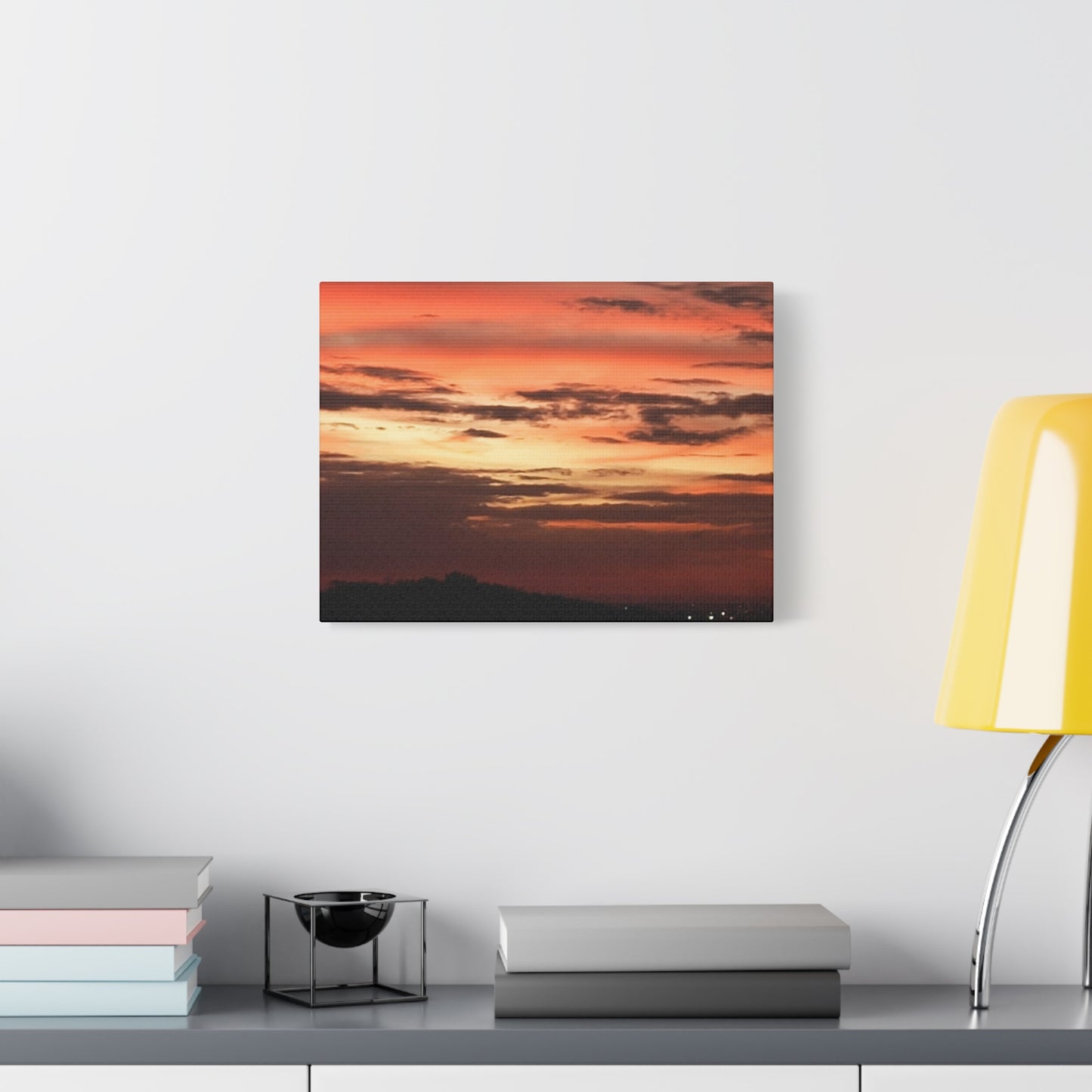 Sunset Canvas Wall Art - Matte Stretched 1.25"