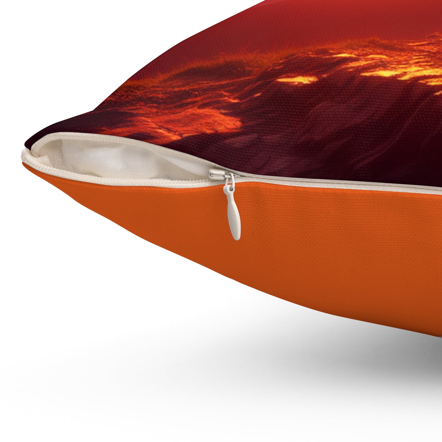 The end result is love design template - Spun Polyester Square Pillow