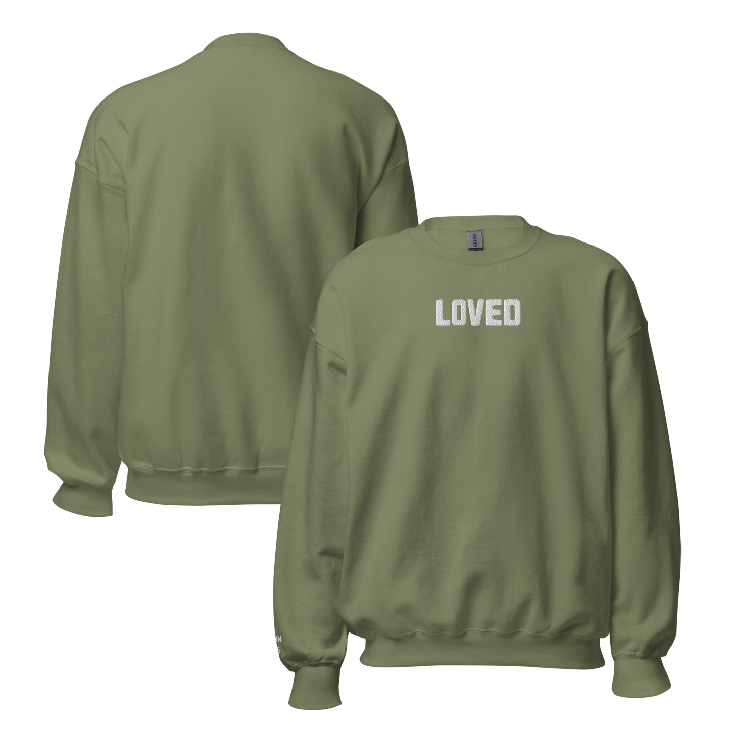 "LOVED" Christian Unisex Sweatshirt
