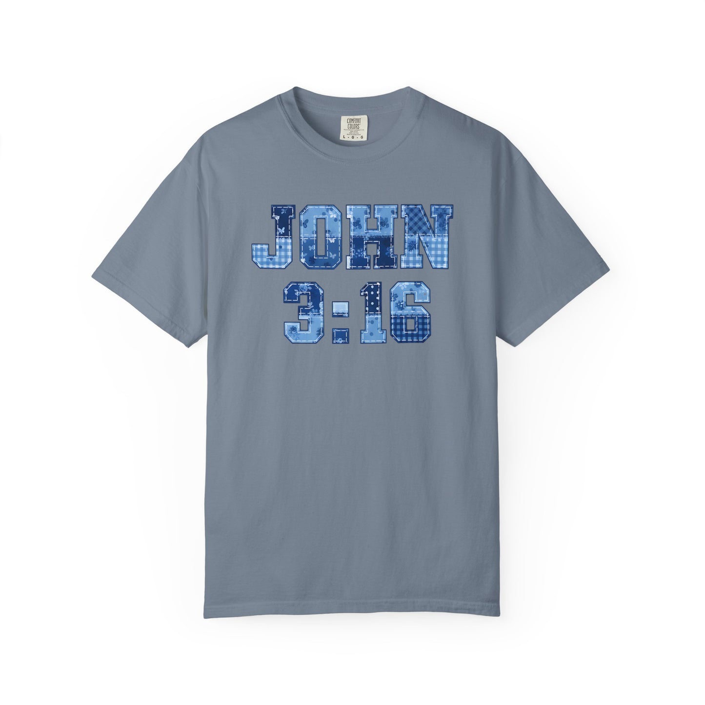 John 3:16 Christian T-Shirt — For God So Loved the World Faith Verse Graphic Tee