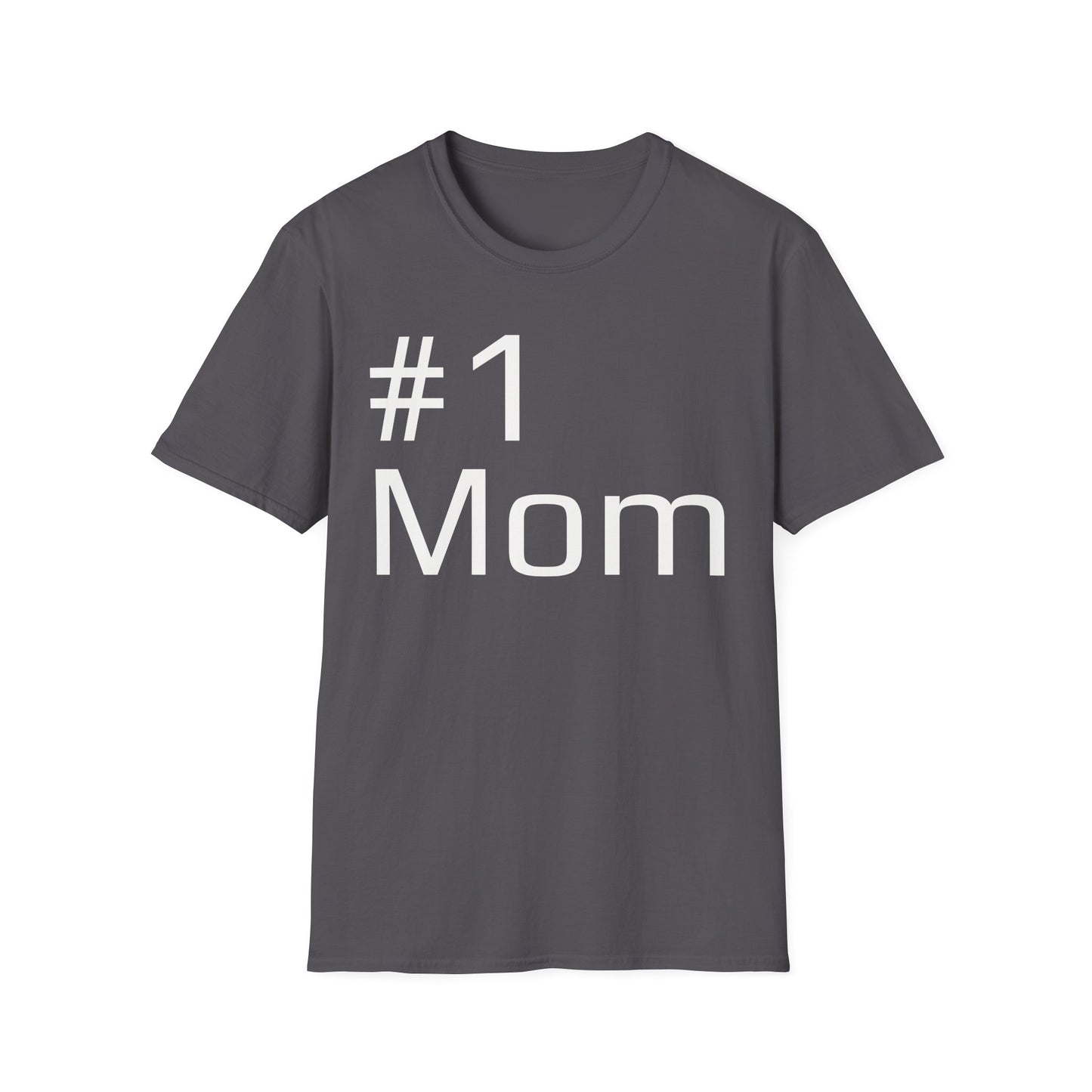 #1 Mom Unisex Softstyle T-Shirt