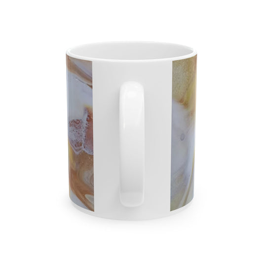 Elegant Marble Ceramic Mug - Perfect for Coffee Lovers