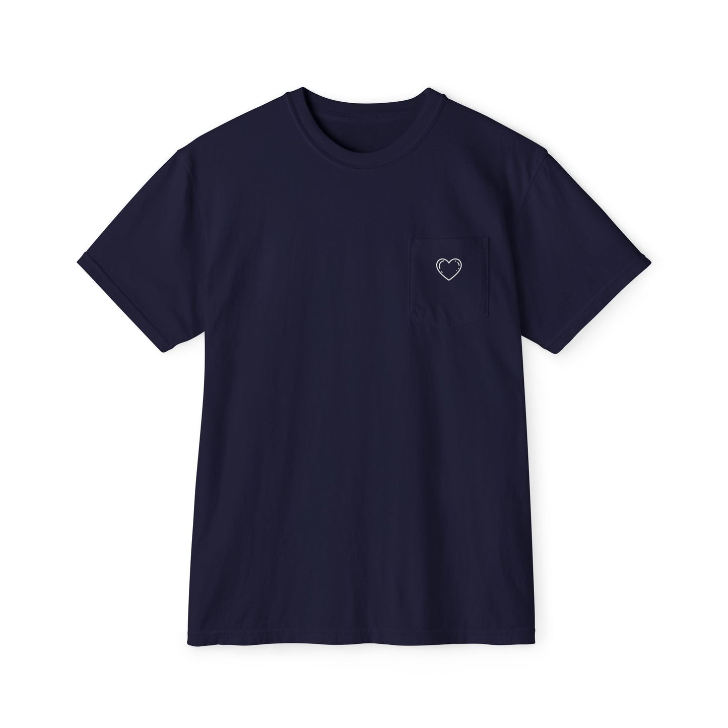 Unisex Garment-Dyed Pocket T-Shirt - 'Holy Spirit Is My Love'