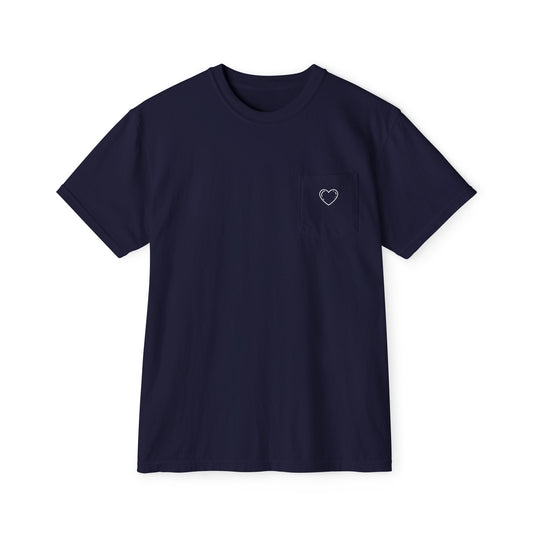 Unisex Garment-Dyed Pocket T-Shirt - 'Holy Spirit Is My Love'