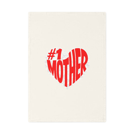 #1 Mother Cotton Tea Towel - Perfect Gift for Mother's Day & Everyday Use