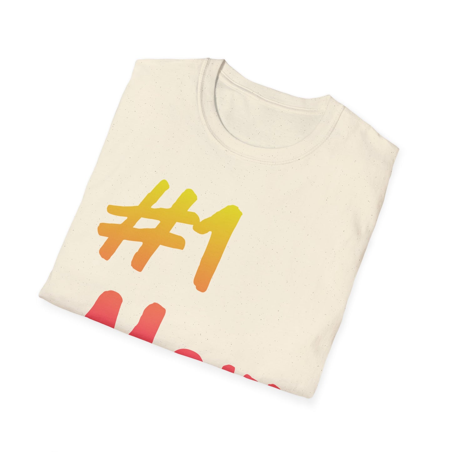 #1 Mom Unisex Softstyle T-Shirt