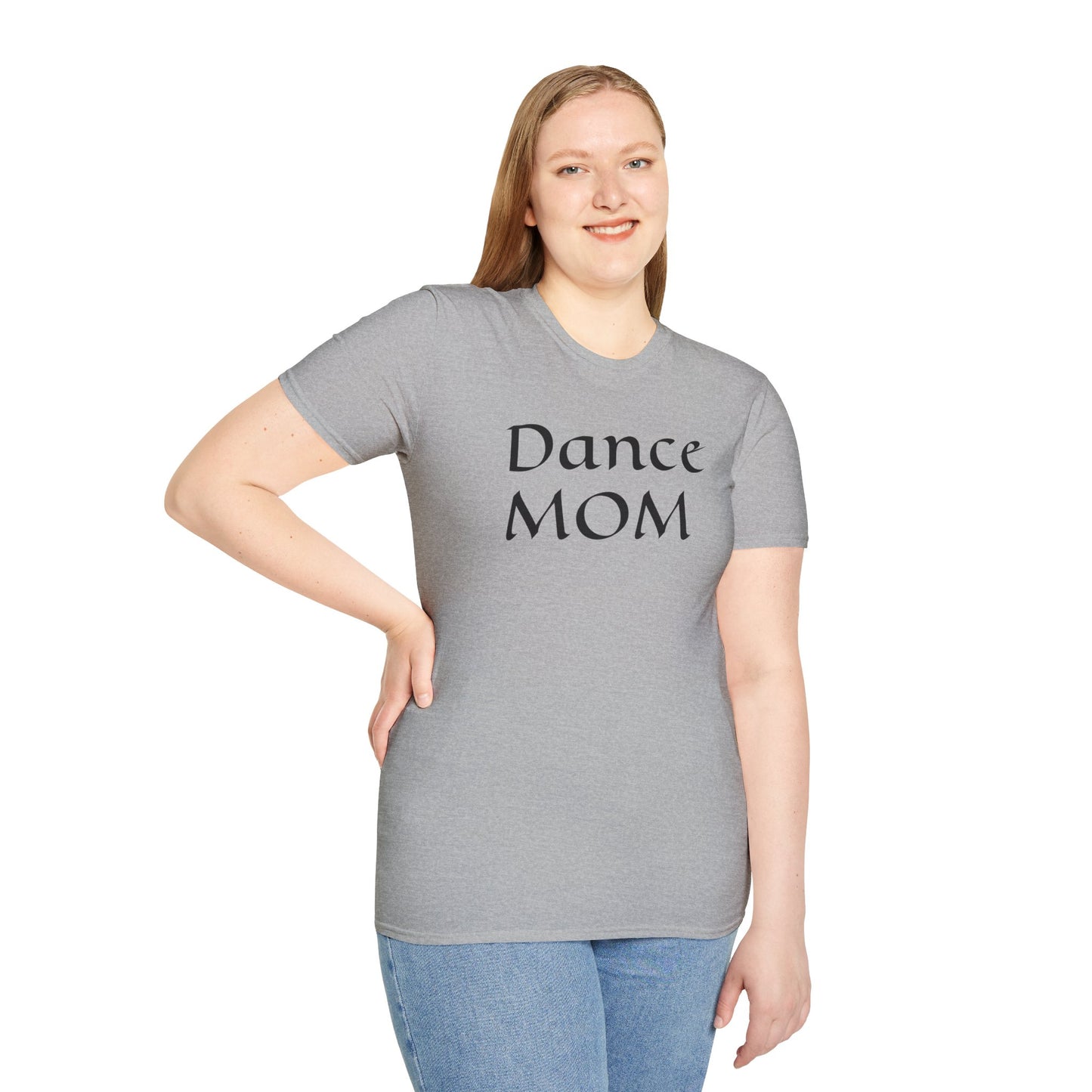 Dance Mom Unisex Softstyle T-Shirt - Stylish Tee for Proud Dance Parents
