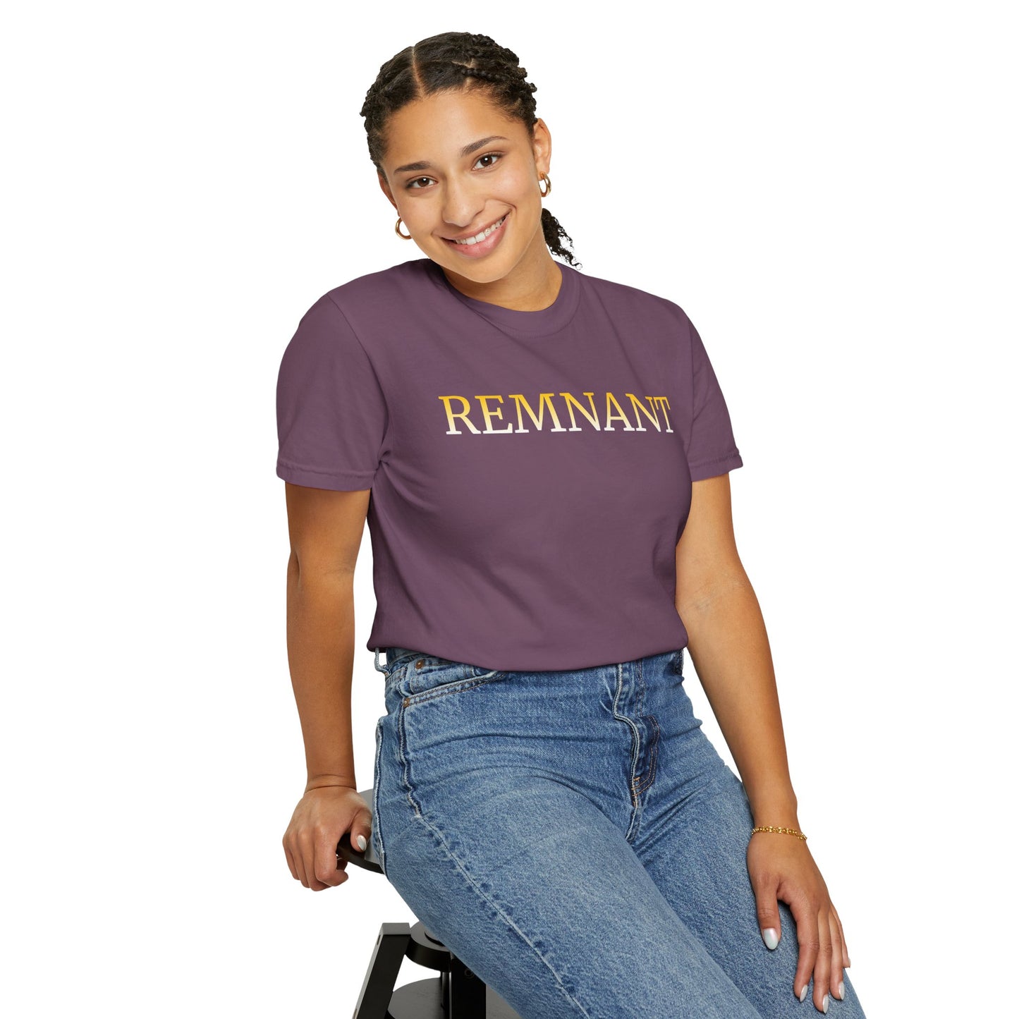 Remnant T-Shirt — Minimalist Faith Graphic Tee