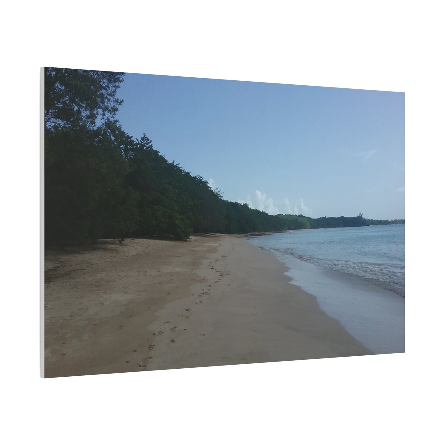 Serene Beach Canvas Print - Stretched Wall Art