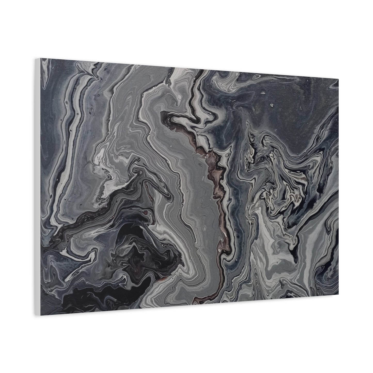 Modern Abstract Canvas Art - Stretched Matte 1.25"