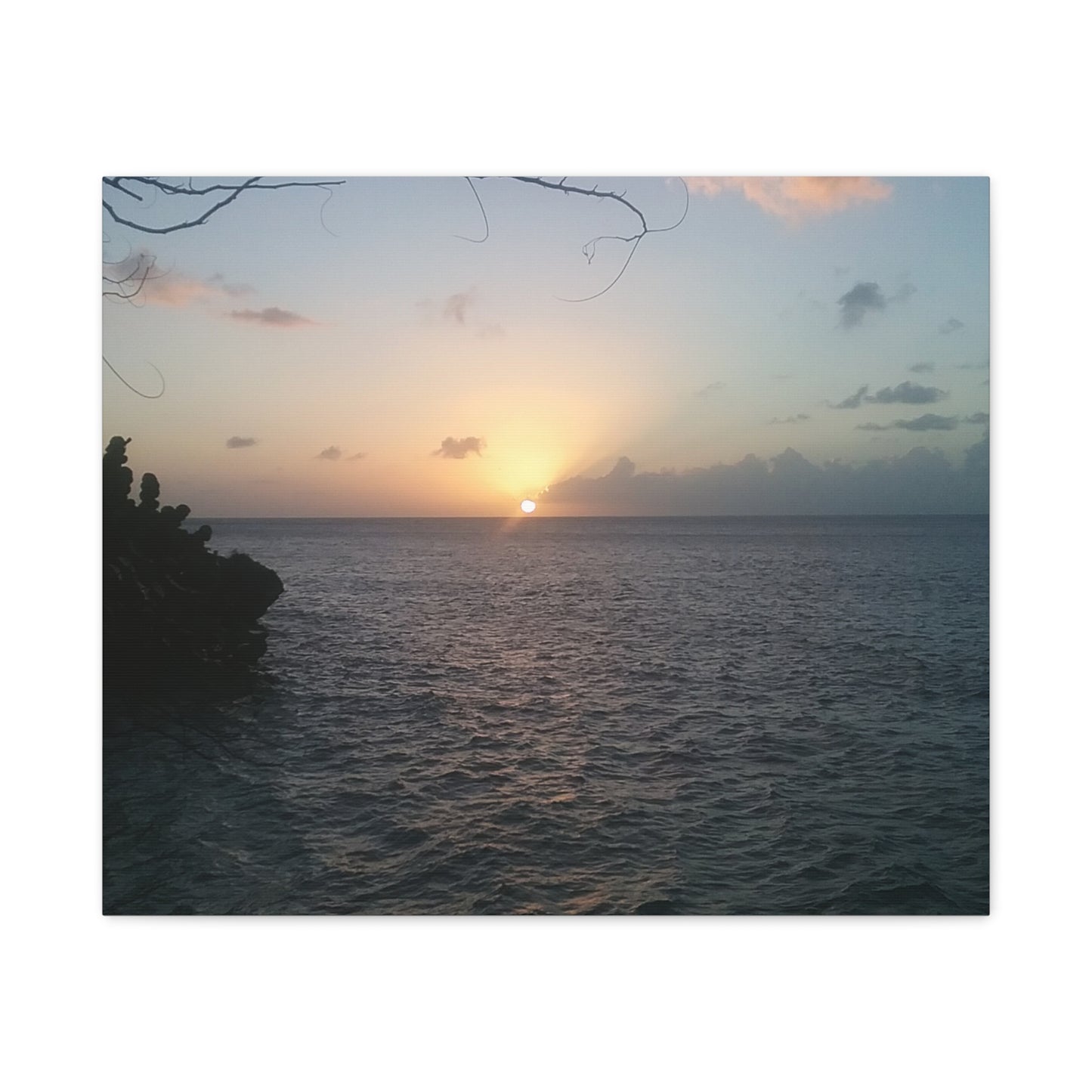 Sunset Canvas Art - 1.25" Stretched Matte Wall Decor for Home & Office