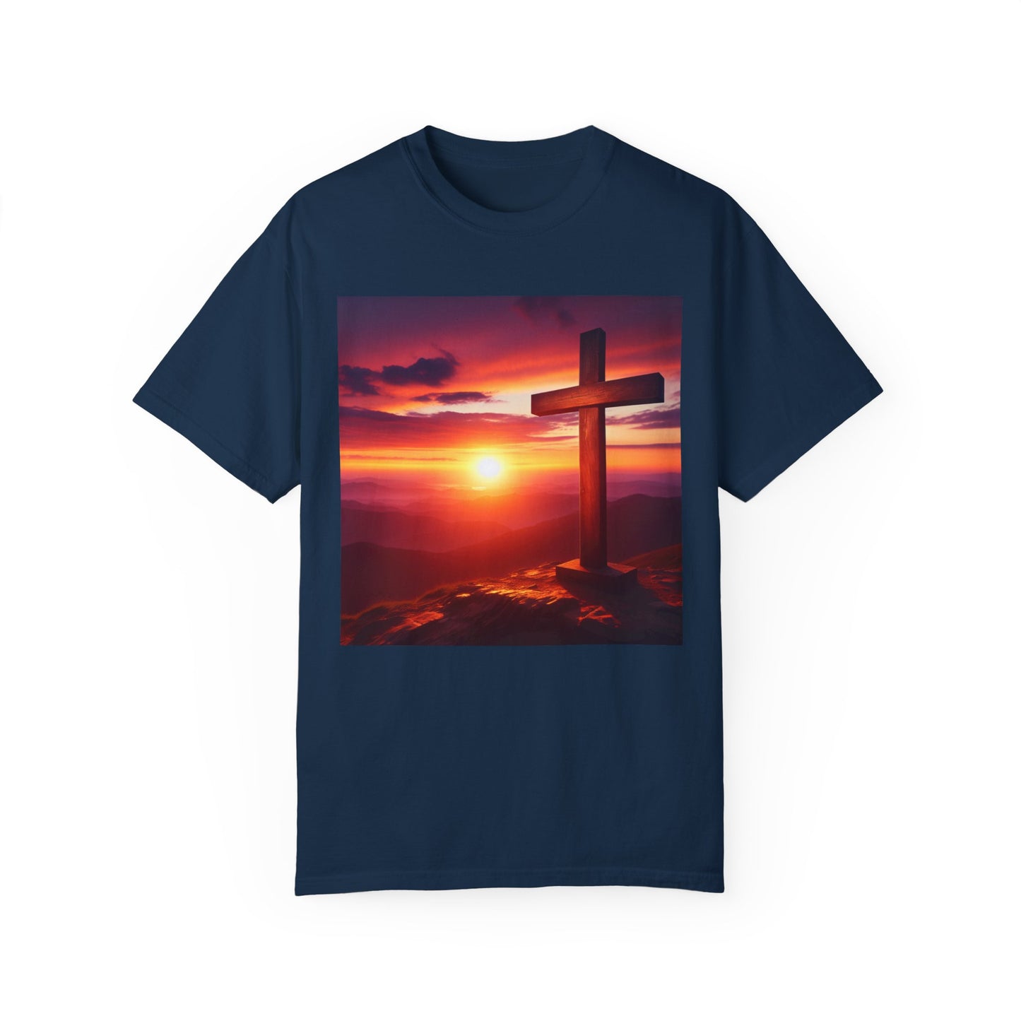 A sunset with the Saviour  Inspirational Unisex T-Shirt