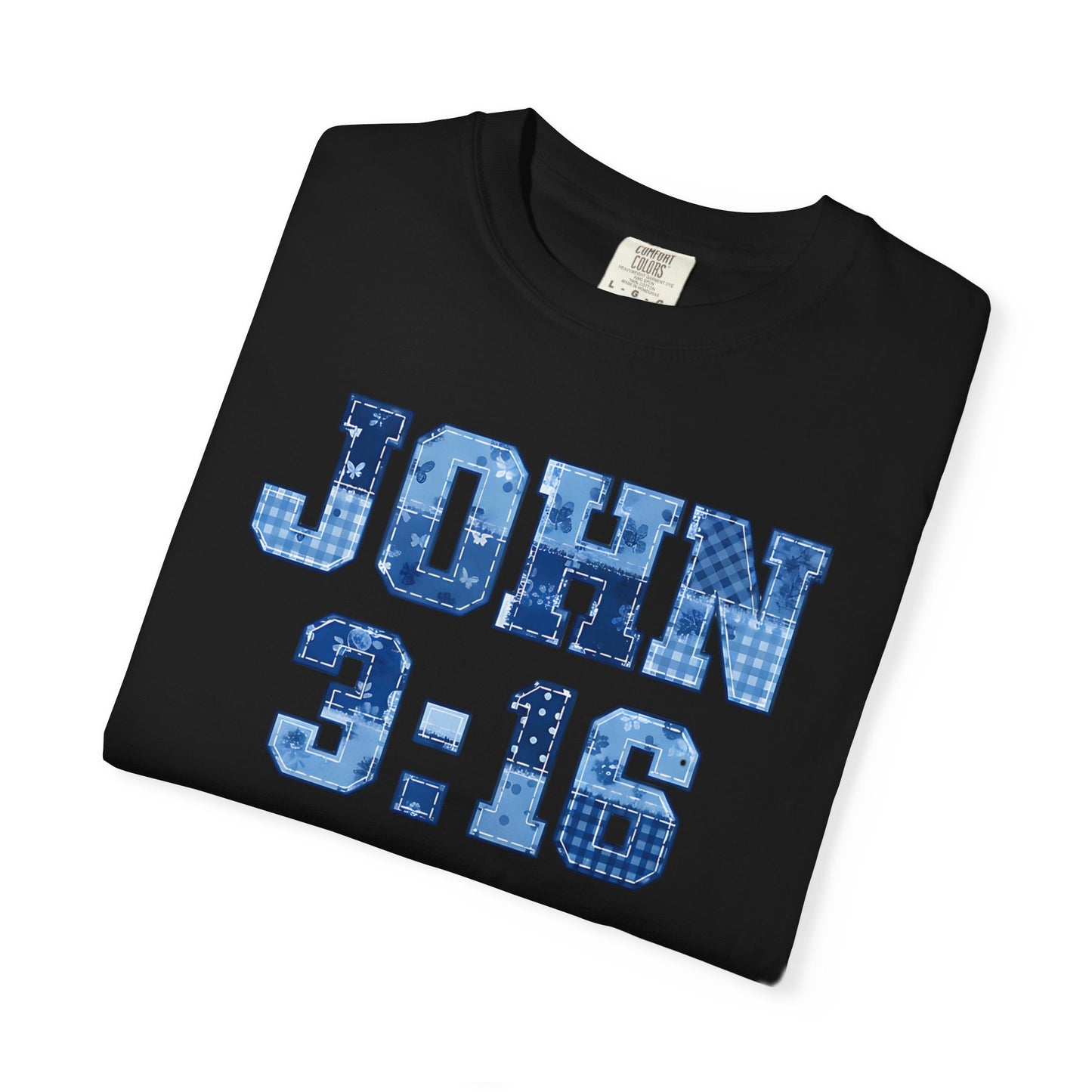 John 3:16 Christian T-Shirt — For God So Loved the World Faith Verse Graphic Tee