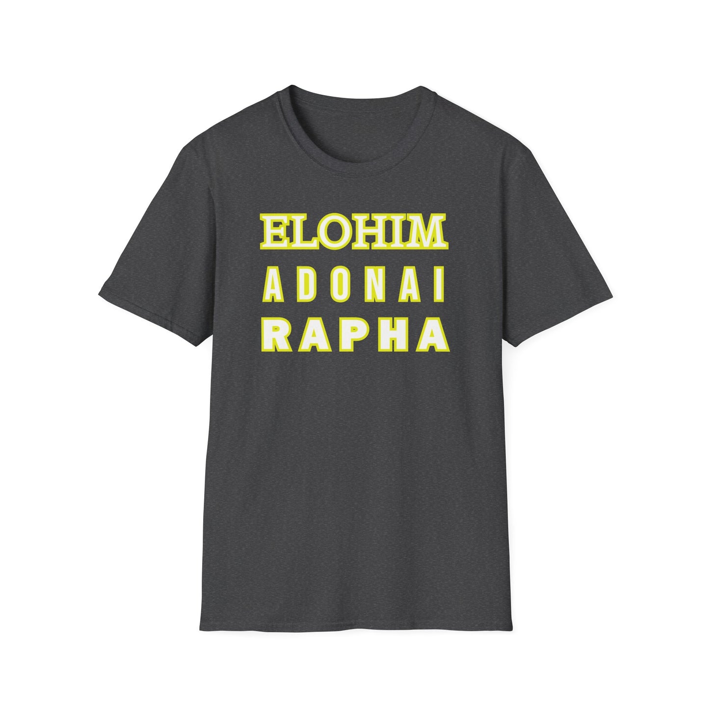 Inspirational Faith T-Shirt - Elohim Adonai Rapha Design