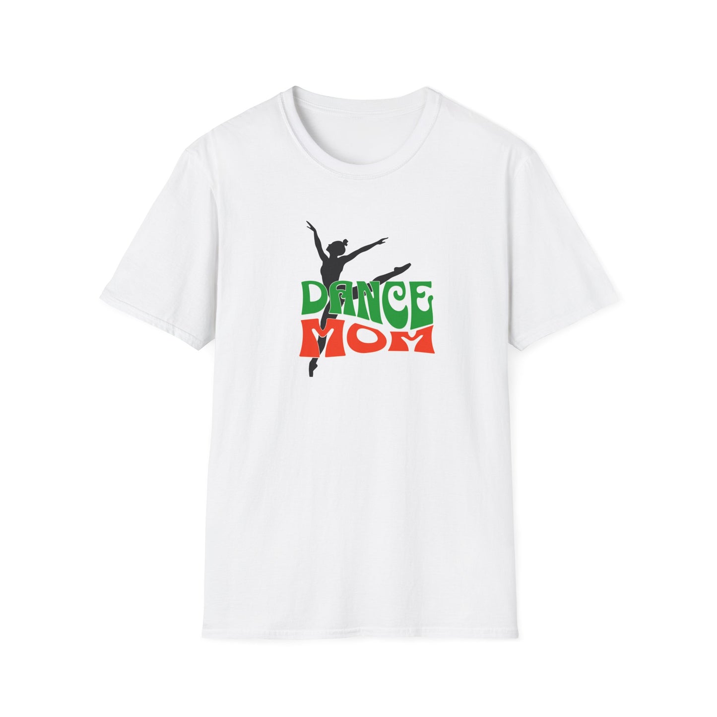 Dance Mom Unisex Softstyle T-Shirt - Perfect Gift for Dance Enthusiasts