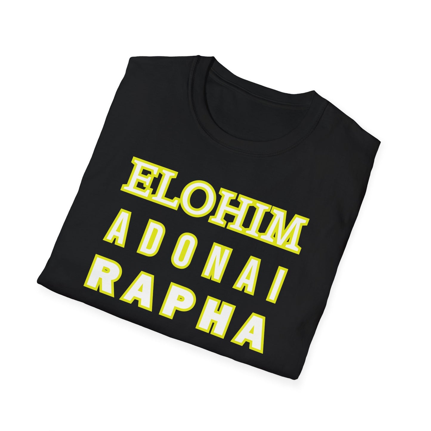 Inspirational Faith T-Shirt - Elohim Adonai Rapha Design
