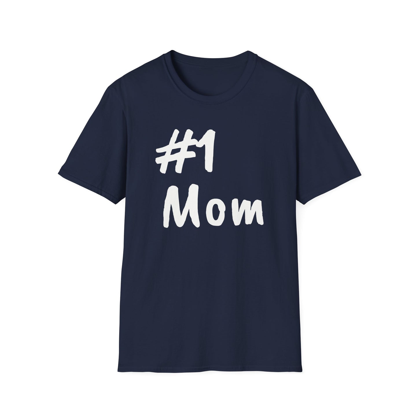 #1 Mom Unisex Softstyle 'Especially for Mom' Cozy T-shirt