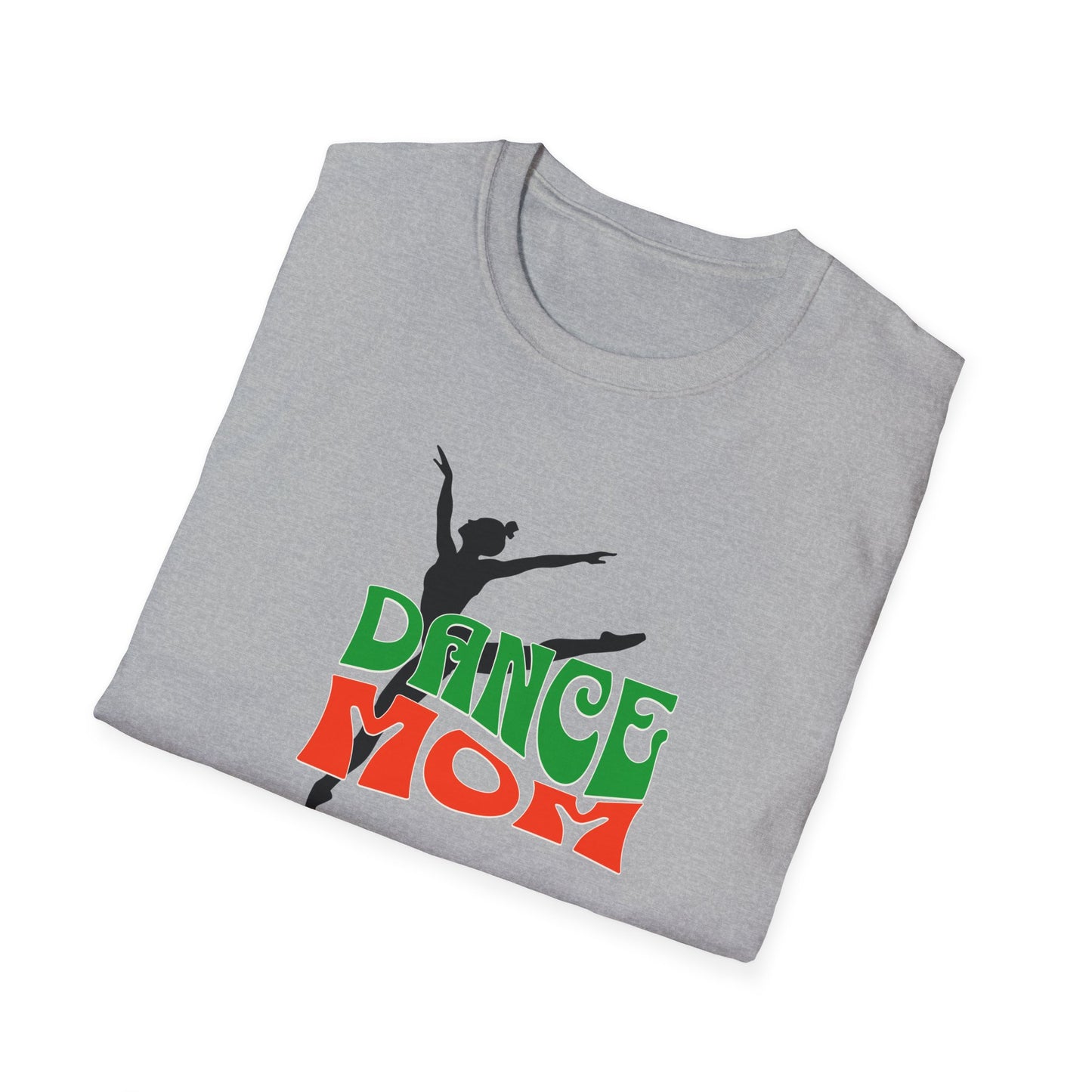 Dance Mom Unisex Softstyle T-Shirt - Perfect Gift for Dance Enthusiasts