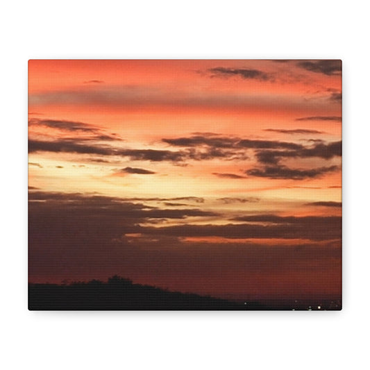 Sunset Canvas Wall Art - Matte Stretched 1.25"