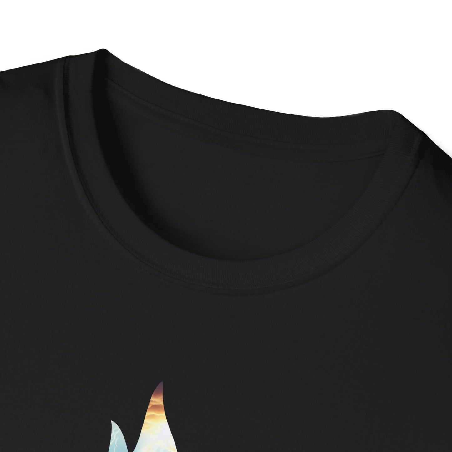 Christian Flame DNA T-Shirt — Faith & Science Inspired Graphic Tee, Unique Christian Gift
