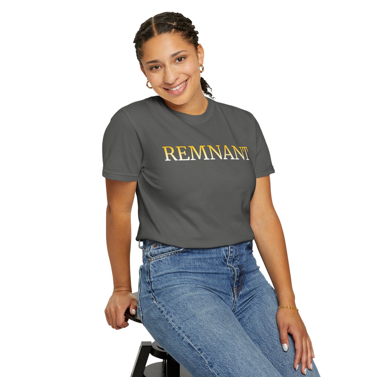 Remnant T-Shirt — Minimalist Faith Graphic Tee