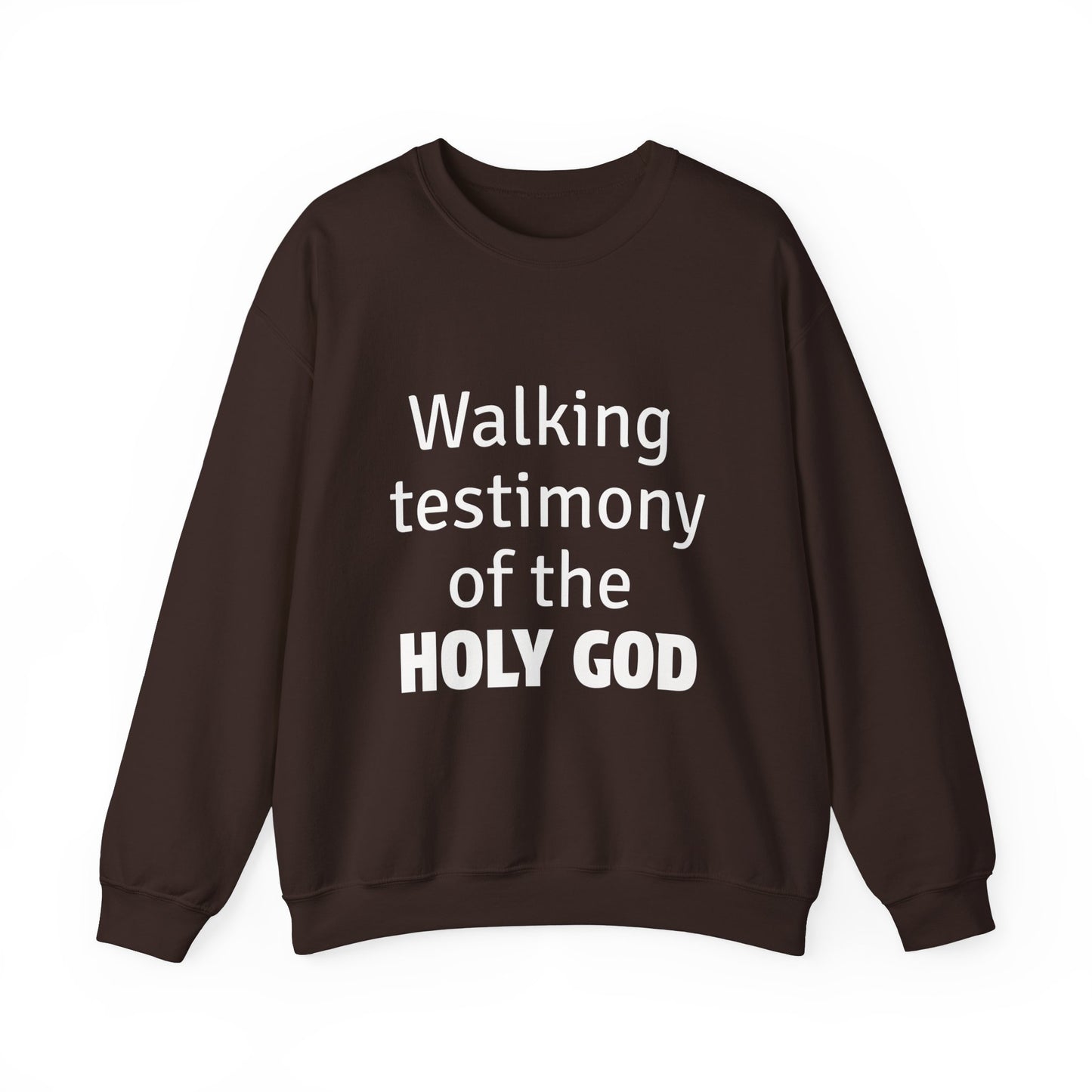 Walking Testimony of the Holy God
