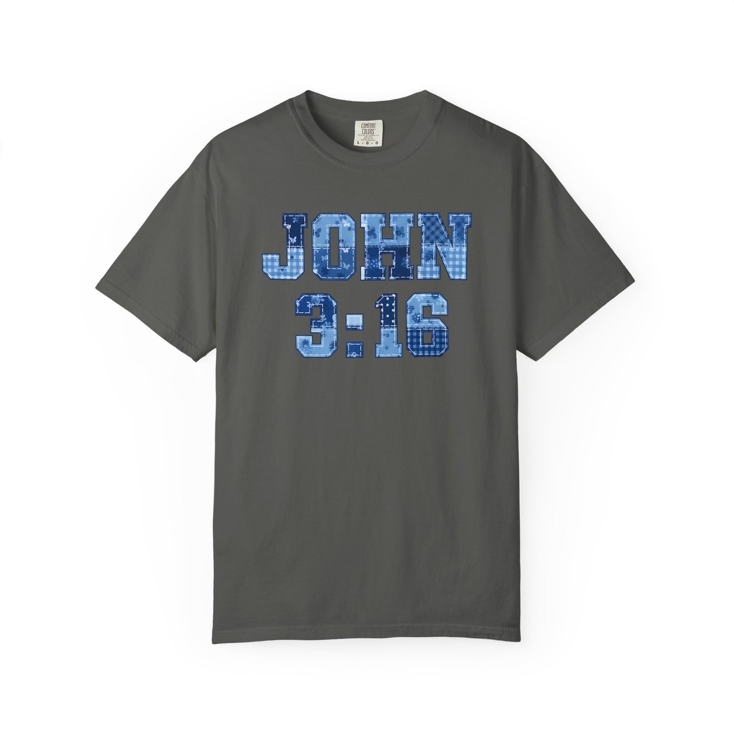 John 3:16 Christian T-Shirt — For God So Loved the World Faith Verse Graphic Tee