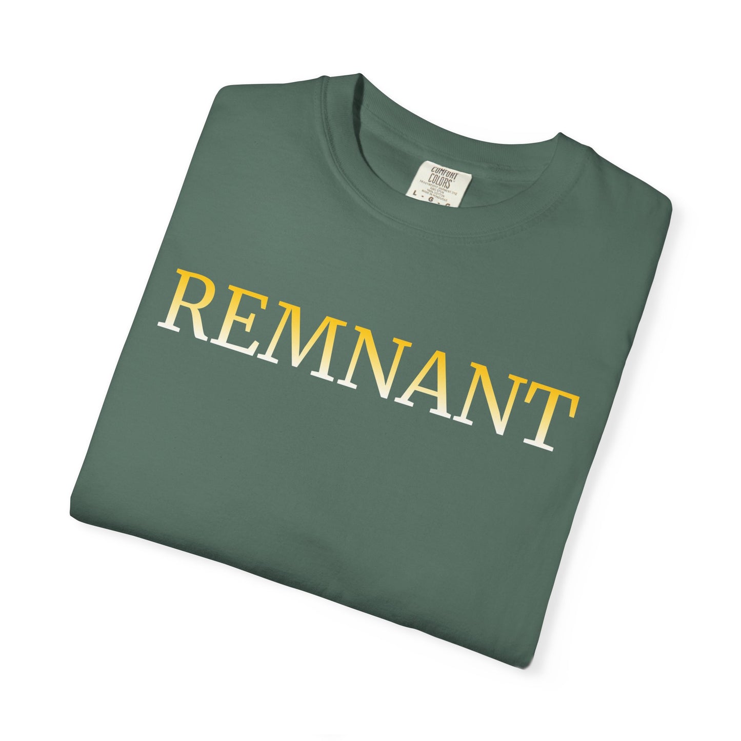 Remnant T-Shirt — Minimalist Faith Graphic Tee