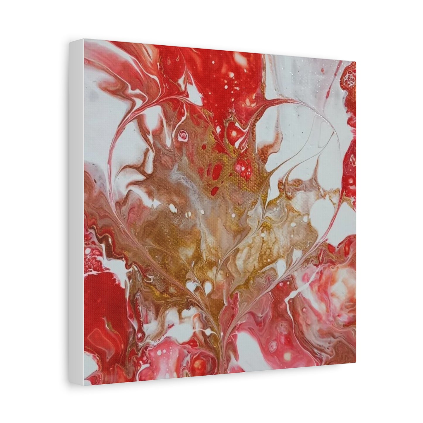 Heart Abstract Art Canvas Print - Great Gift for Art Lovers