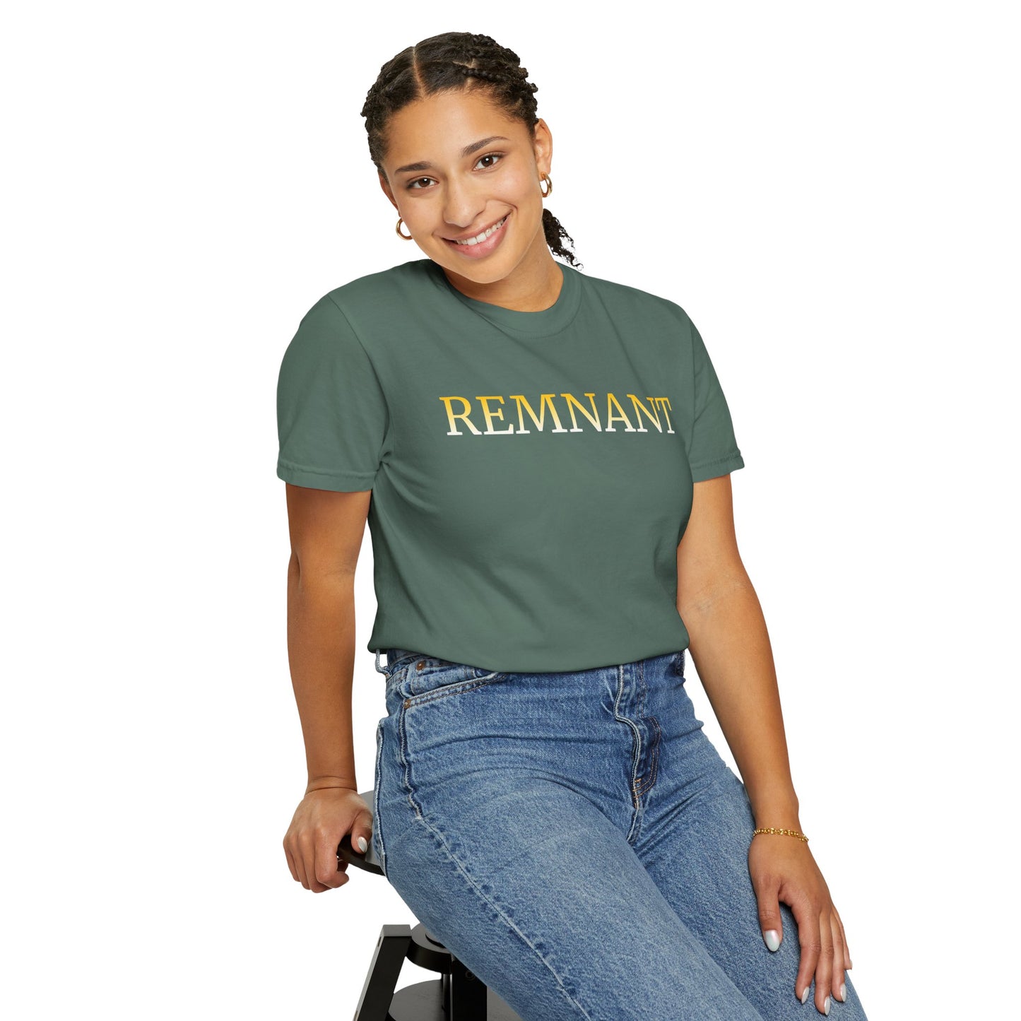 Remnant T-Shirt — Minimalist Faith Graphic Tee