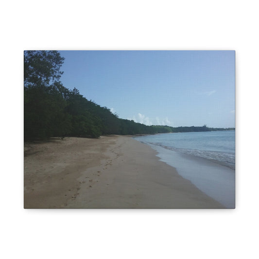 Serene Beach Canvas Print - Stretched Wall Art