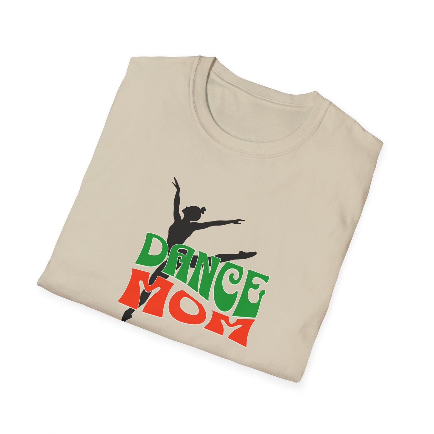 Dance Mom Unisex Softstyle T-Shirt - Perfect Gift for Dance Enthusiasts