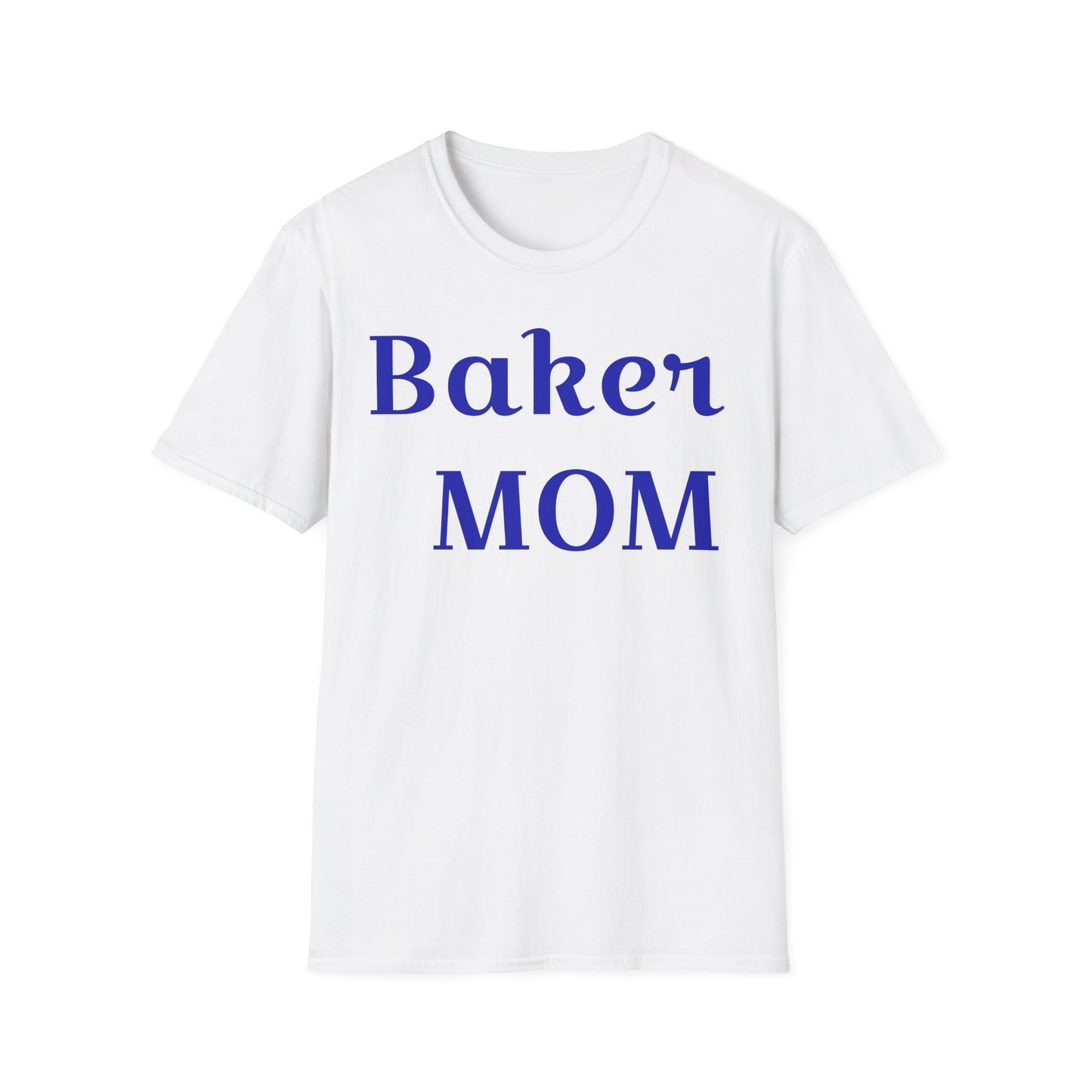 Baker Mom Unisex Softstyle T-Shirt - Perfect Gift for Baking Enthusiasts