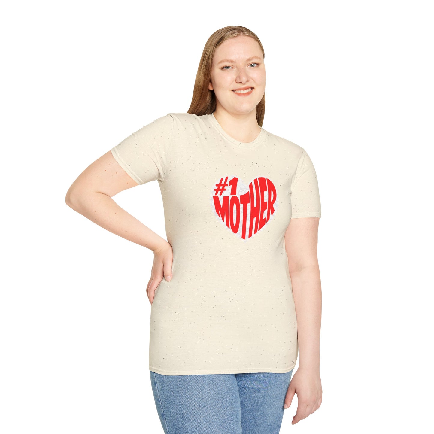 #1 Mother Unisex Softstyle T-Shirt - Perfect Gift for Moms