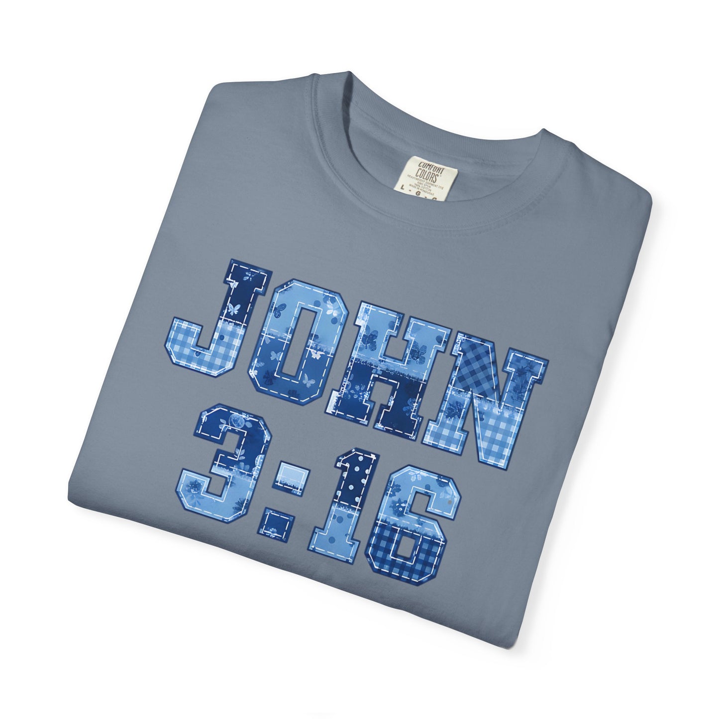 John 3:16 Christian T-Shirt — For God So Loved the World Faith Verse Graphic Tee