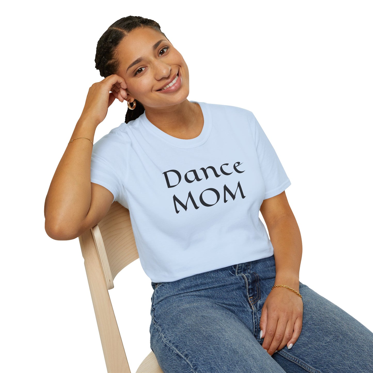Dance Mom Unisex Softstyle T-Shirt - Stylish Tee for Proud Dance Parents