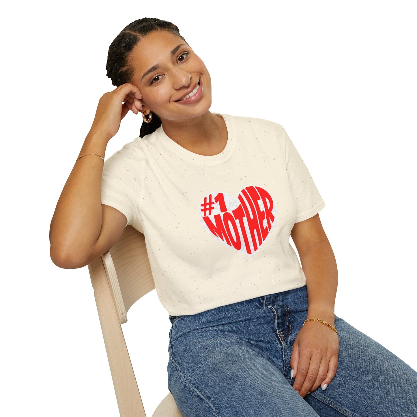 #1 Mother Unisex Softstyle T-Shirt - Perfect Gift for Moms