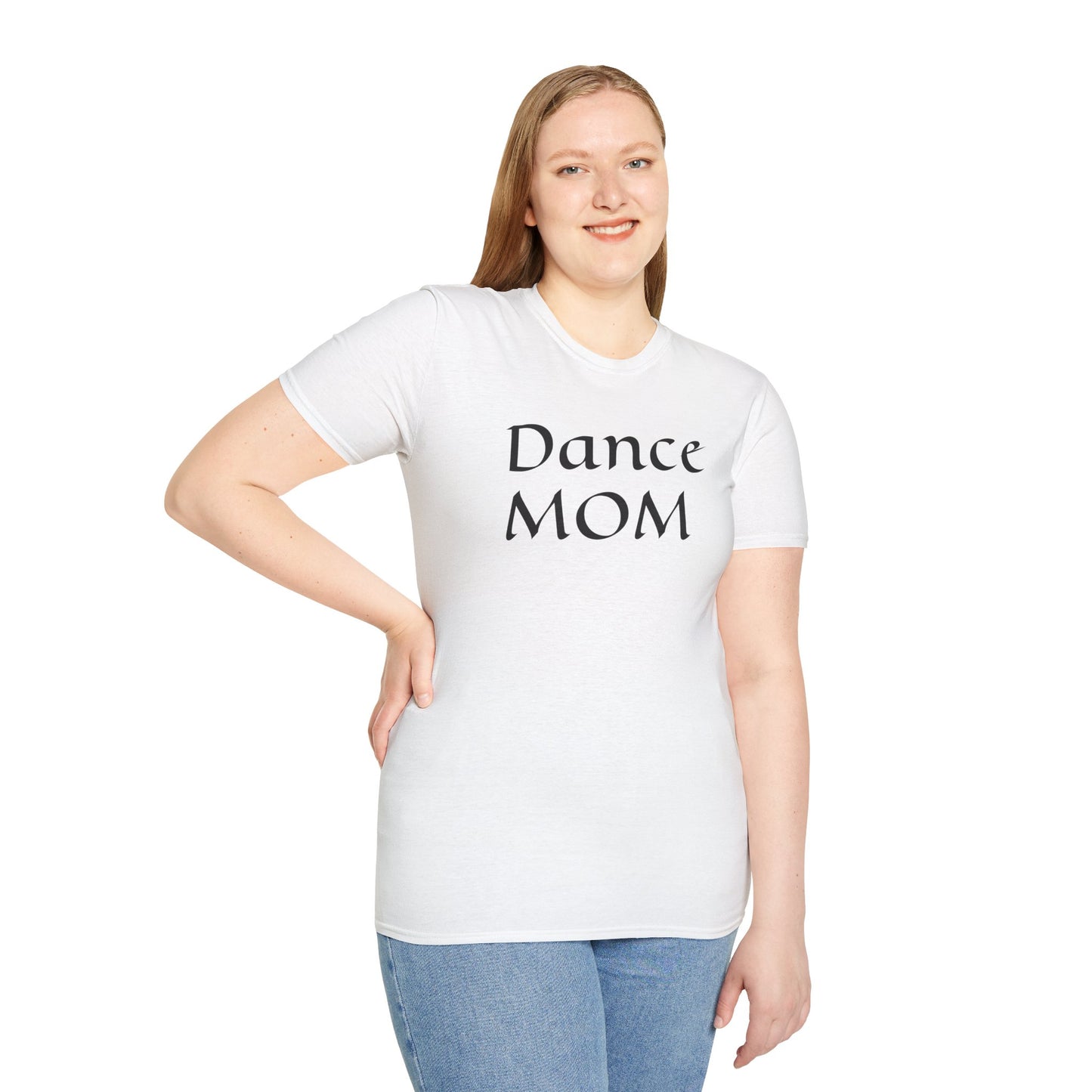 Dance Mom Unisex Softstyle T-Shirt - Stylish Tee for Proud Dance Parents