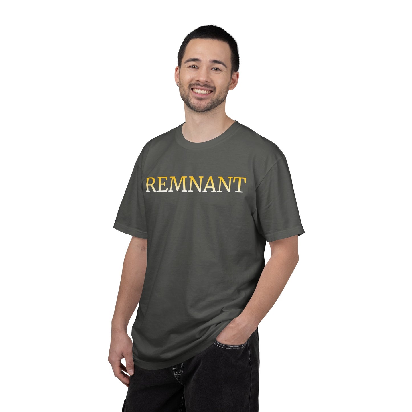 Remnant T-Shirt — Minimalist Faith Graphic Tee