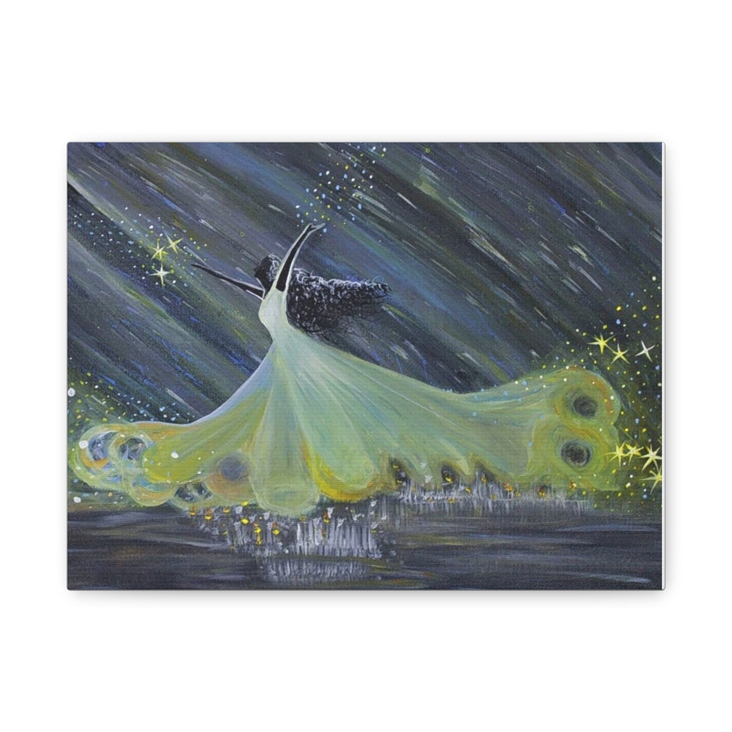 Elegant Dance Canvas Art Print - 1.25" Stretched Wall Décor