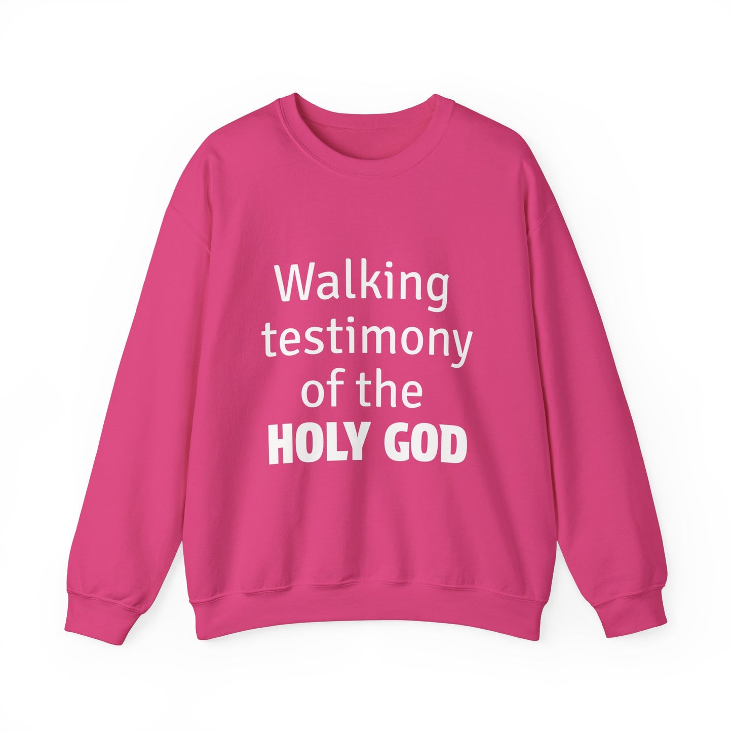 Walking Testimony of the Holy God