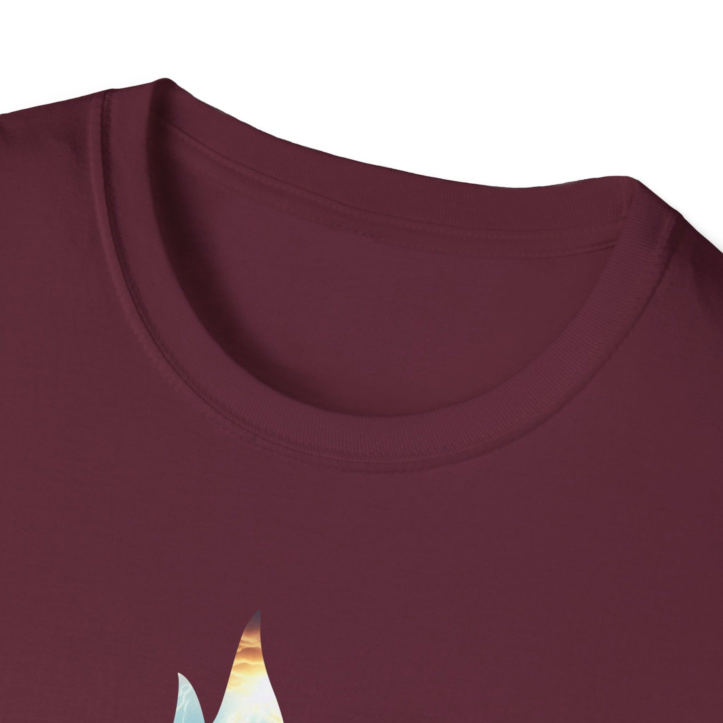 Christian Flame DNA T-Shirt — Faith & Science Inspired Graphic Tee, Unique Christian Gift